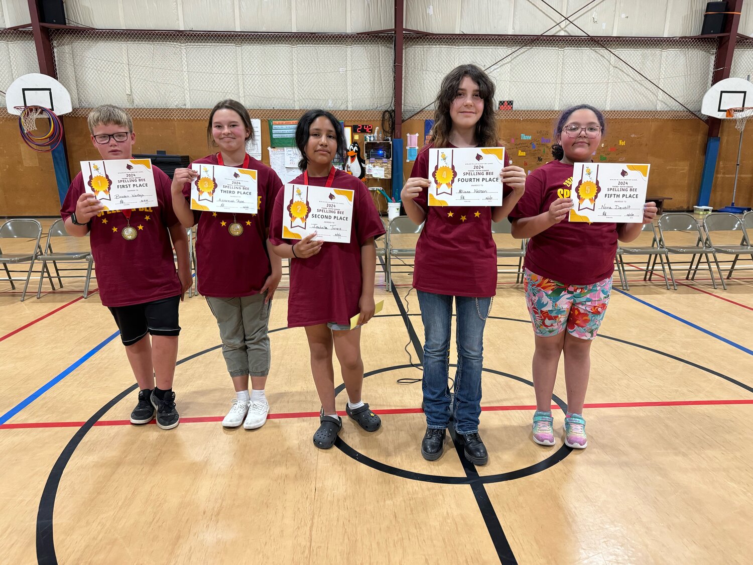 Winlock Miller Elementary School holds second annual spelling bee The